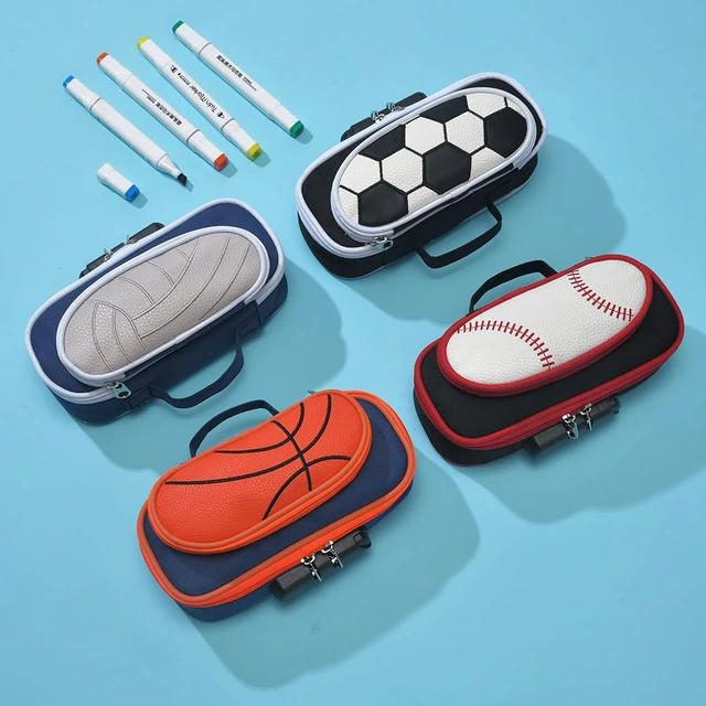 Football School Pencil Case, Pencil School Boys Football