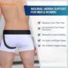 Inguinal Hernia Belt Truss Sports Hernia Support Brace with Removable Compression Pad for Pain Relief And Recovery 5