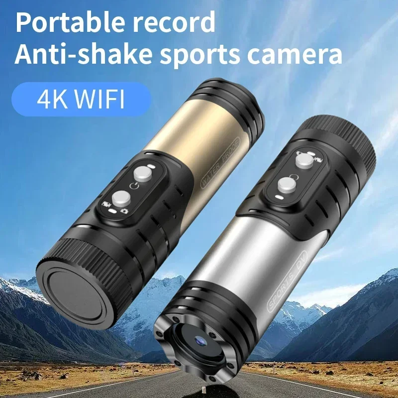 4K Action Camera Impermeabile Bici Moto Casco Fotocamera Anti Shake Sport Dv Wireless Wifi Videoregistratore Dash Cam Per Auto