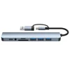 USB C Hub USB Splitter 8 in 2 USB Extender USB 3.0 Type c Dock Station TF/SD Card Reader High Speed OTG Adapter for Macbook PC 1