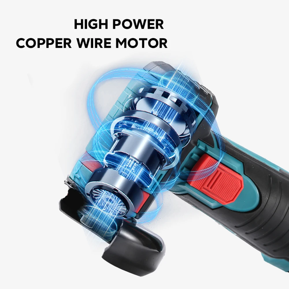 Mini lithium battery Angle mill Wireless 12V multi-function rechargeable brushless tool small hand mill