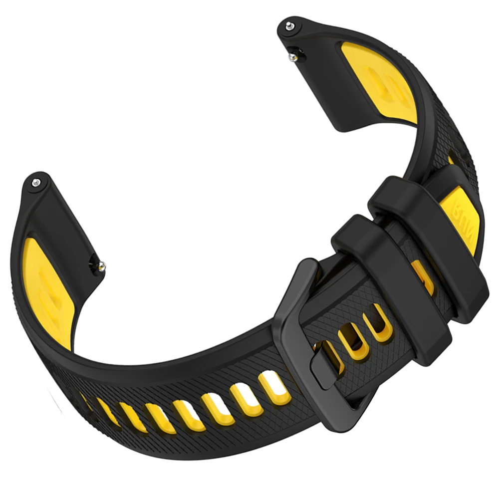 Premium Silicone Soft Watch Band – Elegant and Versatile 22mm Strap