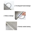 1Pcs Wall Mounted Storage Bag Fabric Hanging Basket Bedroom Organizer Bag Book Magazines Phone Holder Hook 5