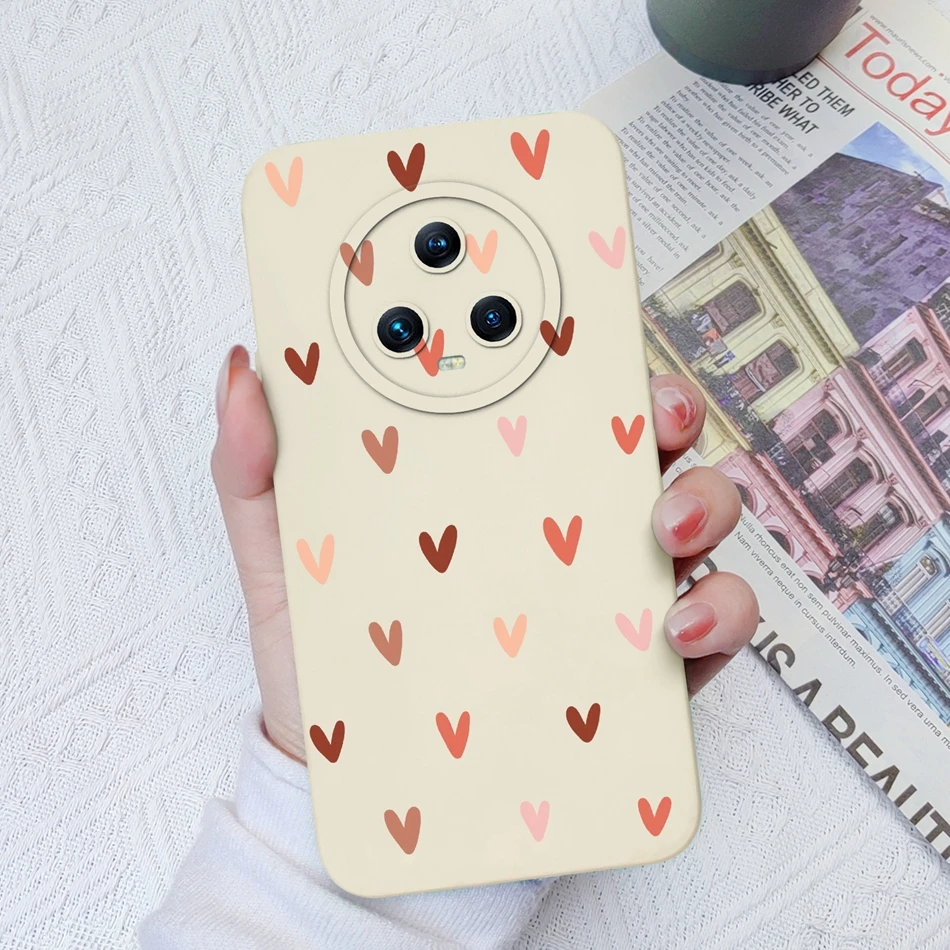 Premium Phone Case with Enhanced Camera Protection - Soft Liquid Silicone Bumper Cover for Huawei Honor Magic Series