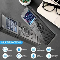 64GB Voice Activated Digital Recorder with Playback – 4552 Hours Audio Storage, 1536Kbps HD Recording, Dual Microphone, MP3 Play - Image 5