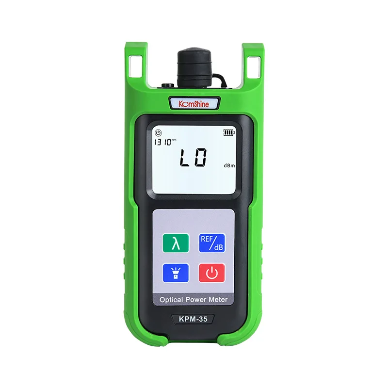 High precision KPM-35 optical power meter Optical attenuation detector Optical power meter Optical cable line test aneng phase socket detector line polarity detection leakage trips detection voltage display ground leakage test appliance ac10