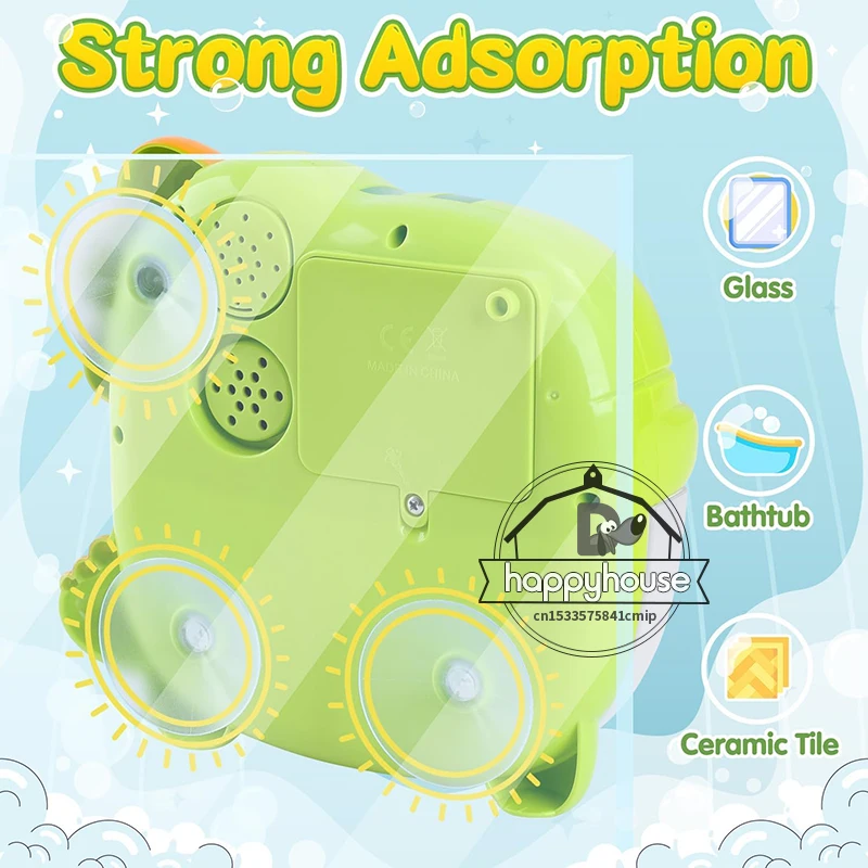 Baby Bath Toys Bubble Machine Dinosaur Crabs Music Kids Bath Toy Bathtub Automatic Bubble Maker Baby Bathroom Toy for Children 6