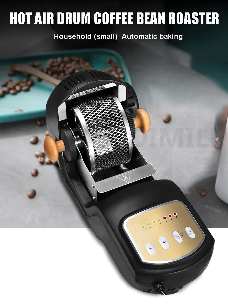 Description Picture 2 of itemSmall Electric Hot Air Coffee Bean Baked Roaster Coffee Bean Roasting Machine Baking Machine Home Coffee Roaster