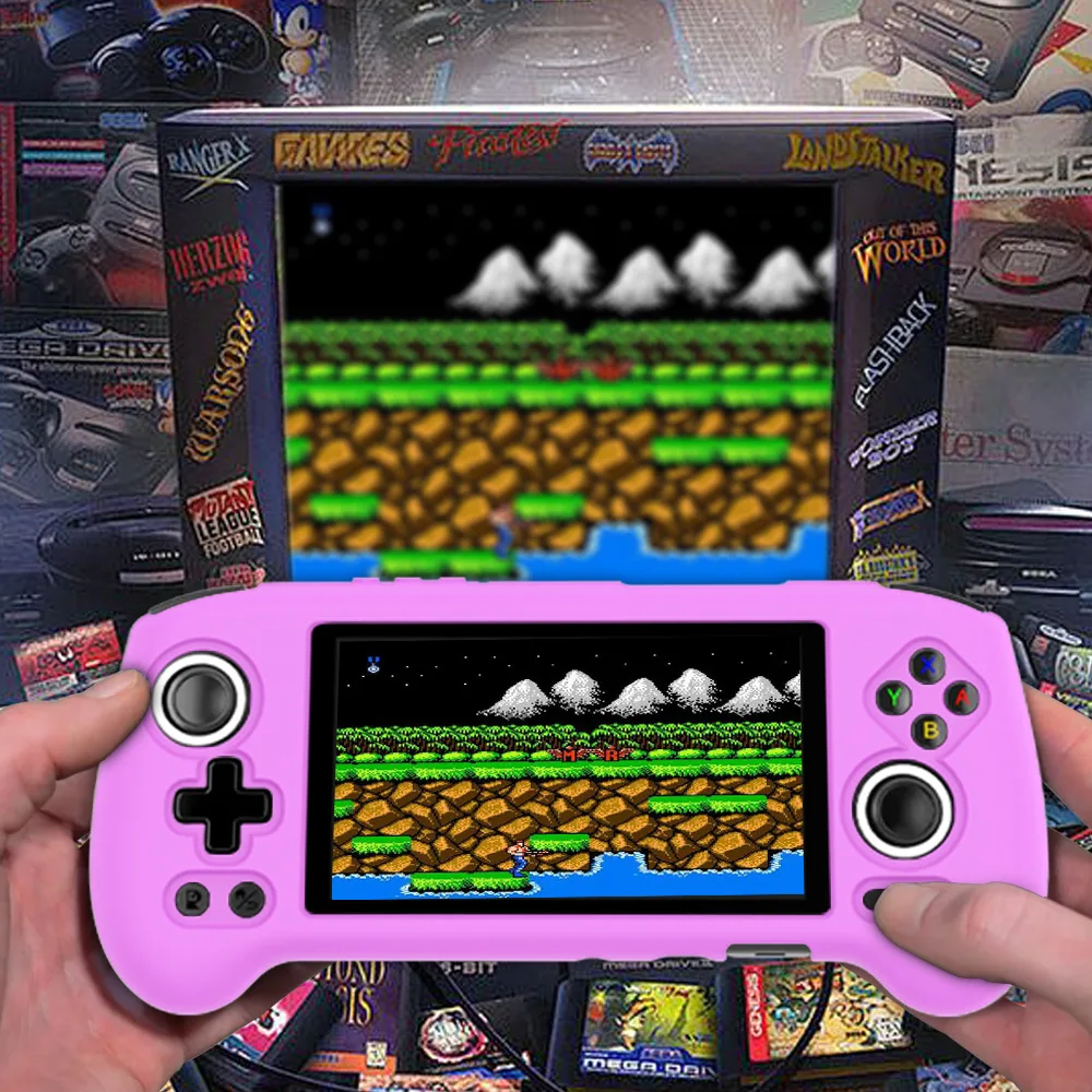 Soft Silicone Case for Anbernic RG 556 Game Console Drop