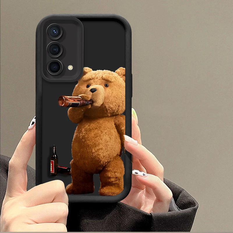 Simpatico Orsetto Per Reno X5 X3 10 8T 7Z 6 5 Pro Plus Pro 4G 5G Eye Ladder Custodia Per Telefono