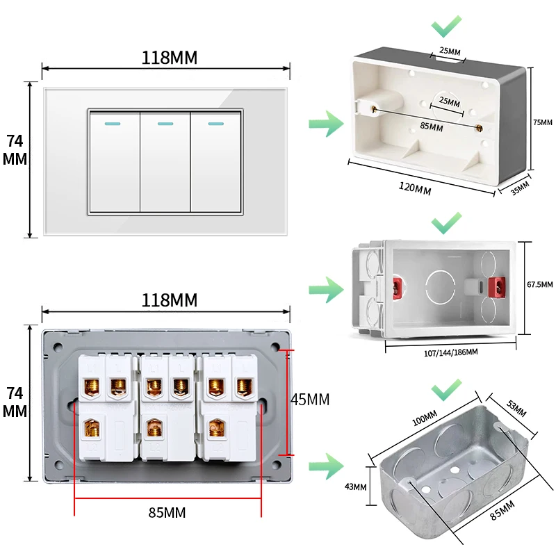 equipamentos e utensílios elétricos