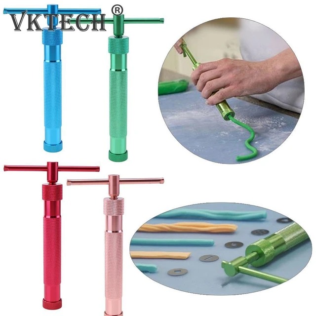 HOMEMAXS 1 Set of Portable Polymer Clay Extruder Sculpey Sculpting Tool  Clay Squeezer