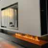 Hotel Dining Room 3D Atomized Humidifier Electric Fireplace Water Vapor Fireplace LED Water Mist Vapour Fogging Fireplace 2
