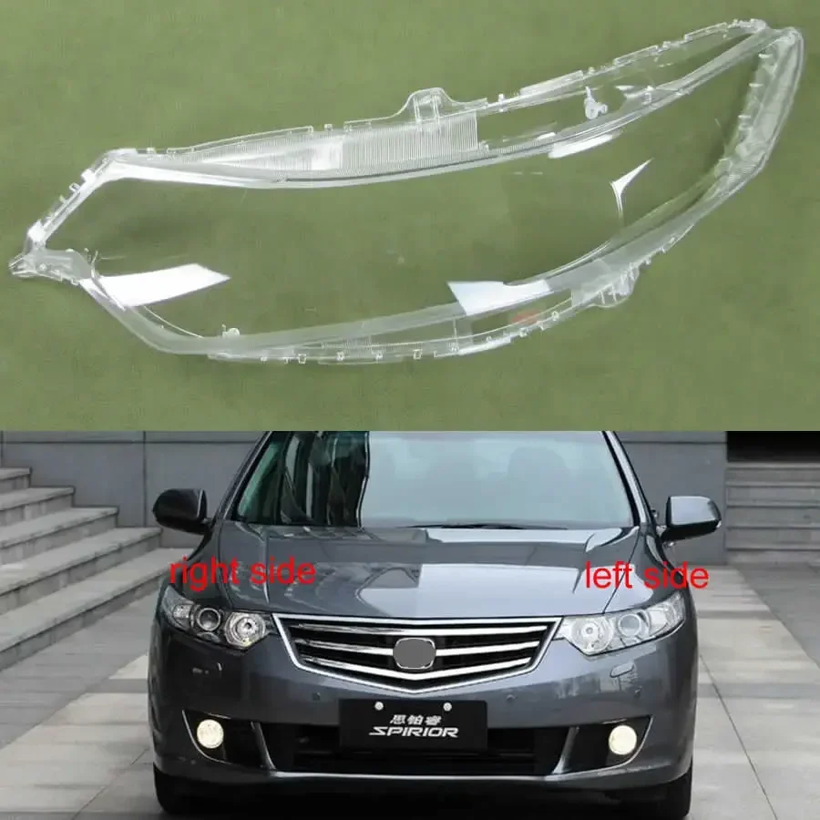 For Honda Spirior 2009-2013 Front Headlamp Cover Transparent Headlight Shell Lens Plexiglass Replace The Original Lampshade