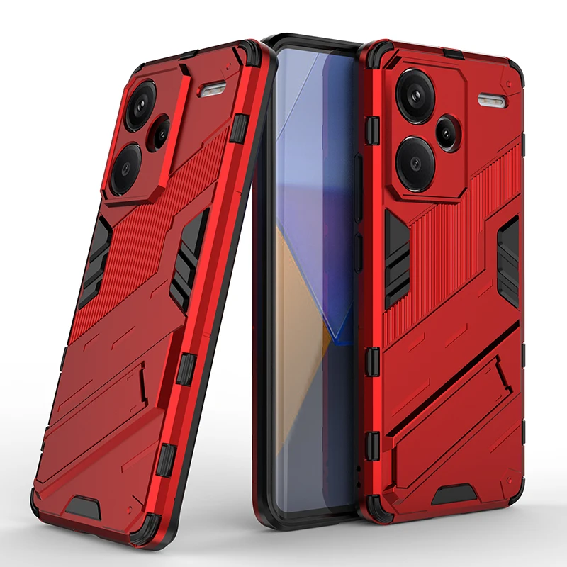 thumbnail image 1 of Funda de armadura a prueba de golpes para Redmi Note 13 Pro Plus 12 12S 12C 13C, funda protectora trasera para Xiaomi 13T Pro Mi 13 Lite 5G, 1 of 5