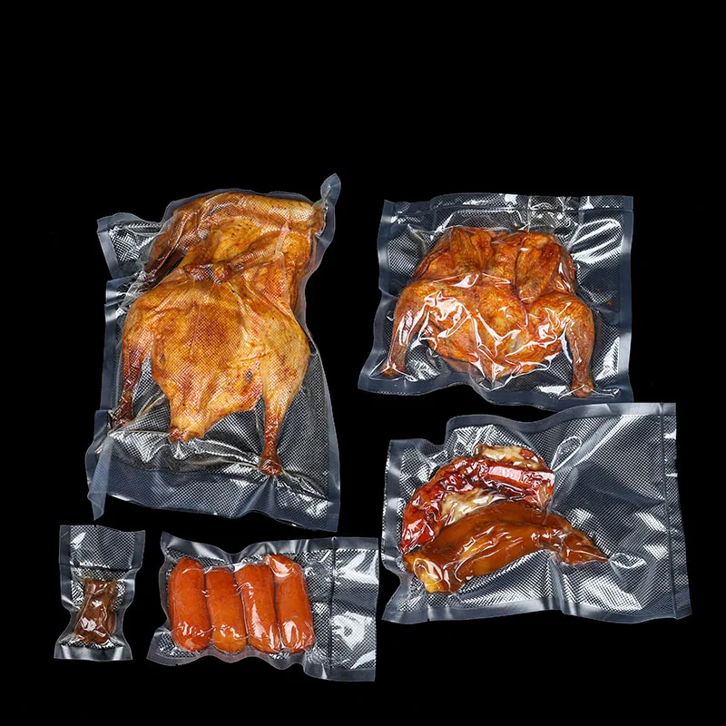 Food Vacuum Sealer Bags 100pcs for Kitchen Sous Vide Food Saver Storage Bag BPA-Free Vacuum Package Bags Kitchen Tool 5