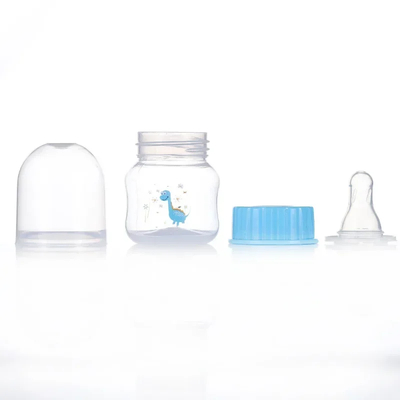 Milk Bottle Feeding Bottle 50ML Mini Portable BPA Free Newborn Feeder Fruit Juice Milk Bottles