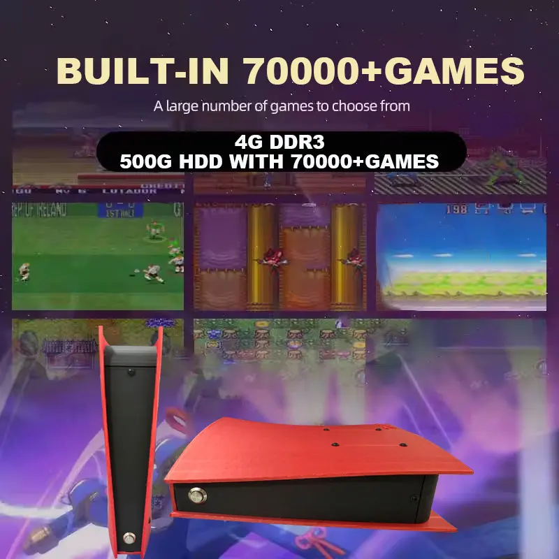 Retro Game Console X2 60+Emulators 1T Batocera I3-3110M