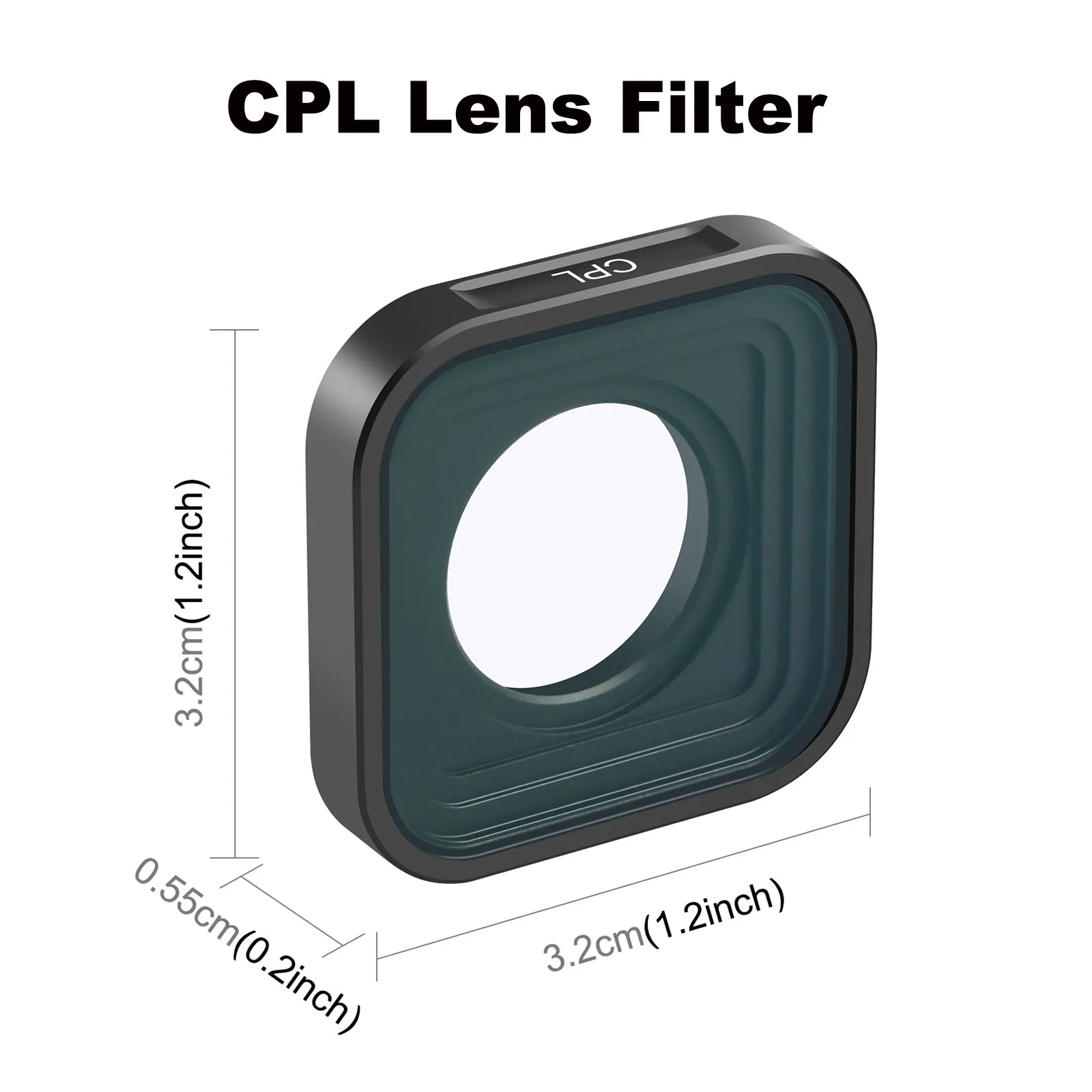 Enhanced Glass Lens Filter Set with CPL, ND32, ND16, ND8, and UV Polarized Protective Filters