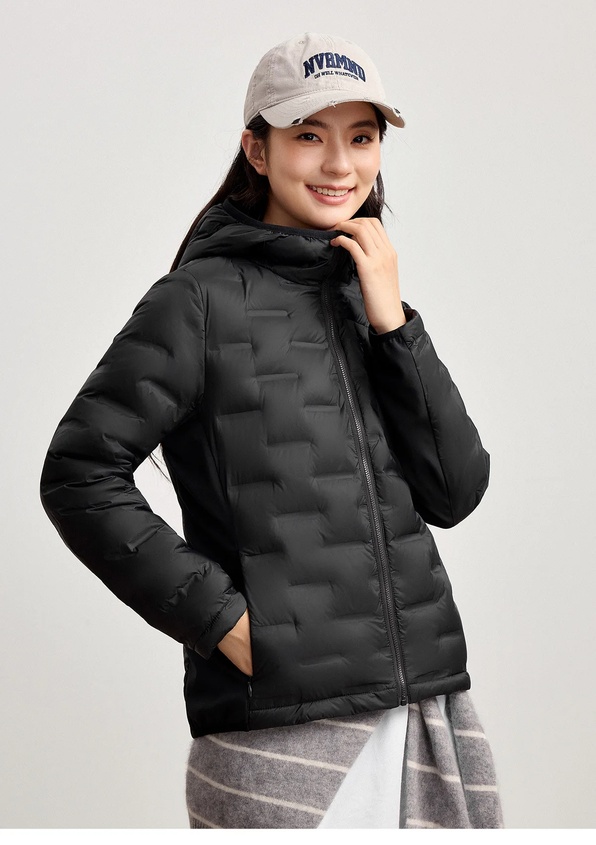 Doudoune femme hiver vue