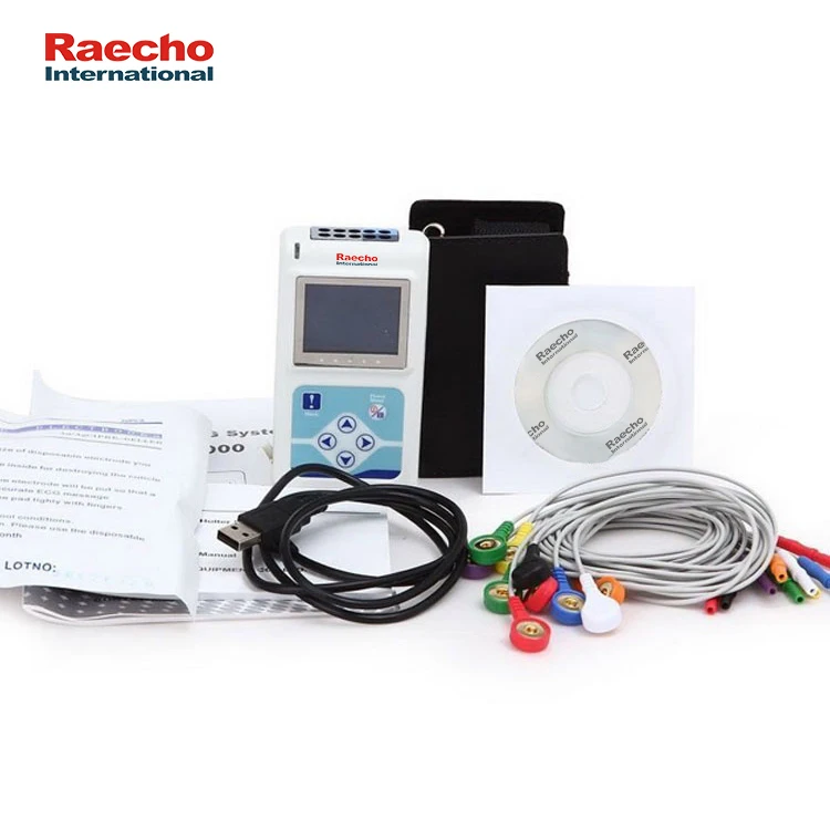 

Holter ECG 12 Channel Portable Electrocardiograph Machine