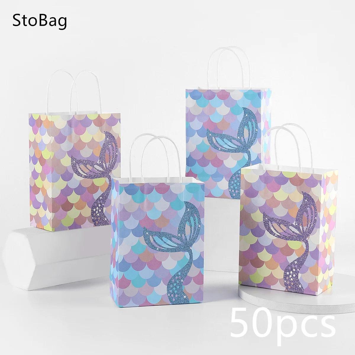 

StoBag Birthday Wedding Party Gift Wrapping Bags Decor Toy Snack Chocolate Cookies Desserts Blessing Suppily Package Storage