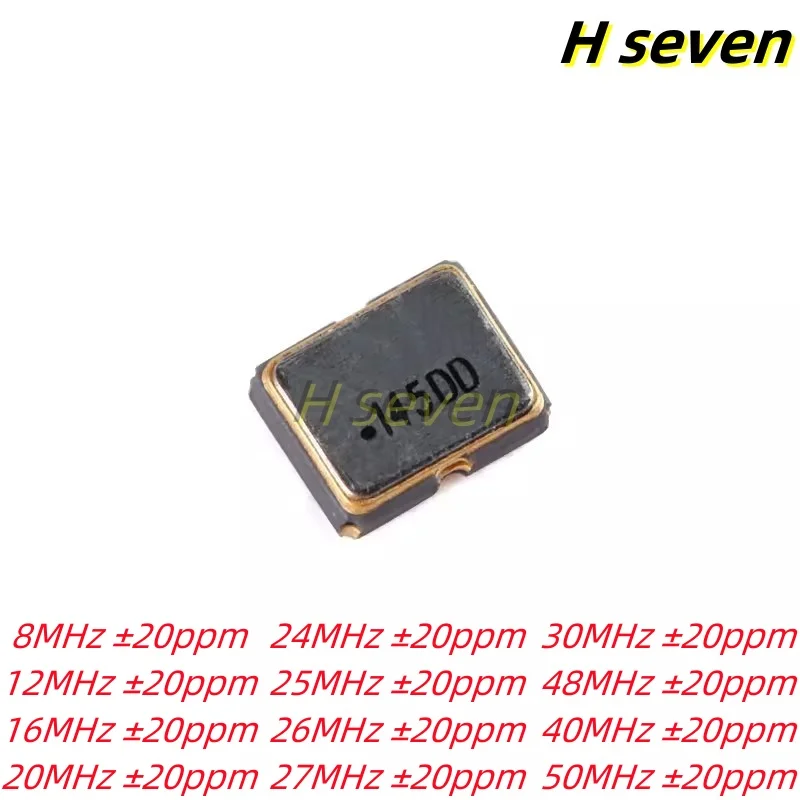 

10 шт. 2520 SMD активный кварцевый генератор 8 МГц/12 МГц/25 МГц/26 МГц/40 МГц/50 МГц ± 20ppm 1,8 в-3,3 В