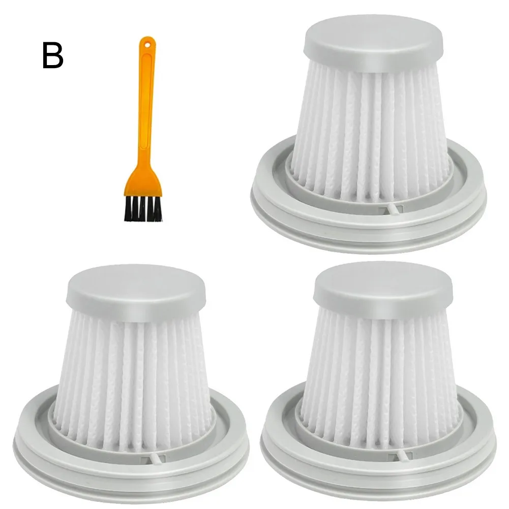

Original HEPA Filter For XIAOMI MIJIA Handy Vacuum Cleaner Mini Wireless Car Handheld Vacuum Filters Spare Parts Cleaning Brush