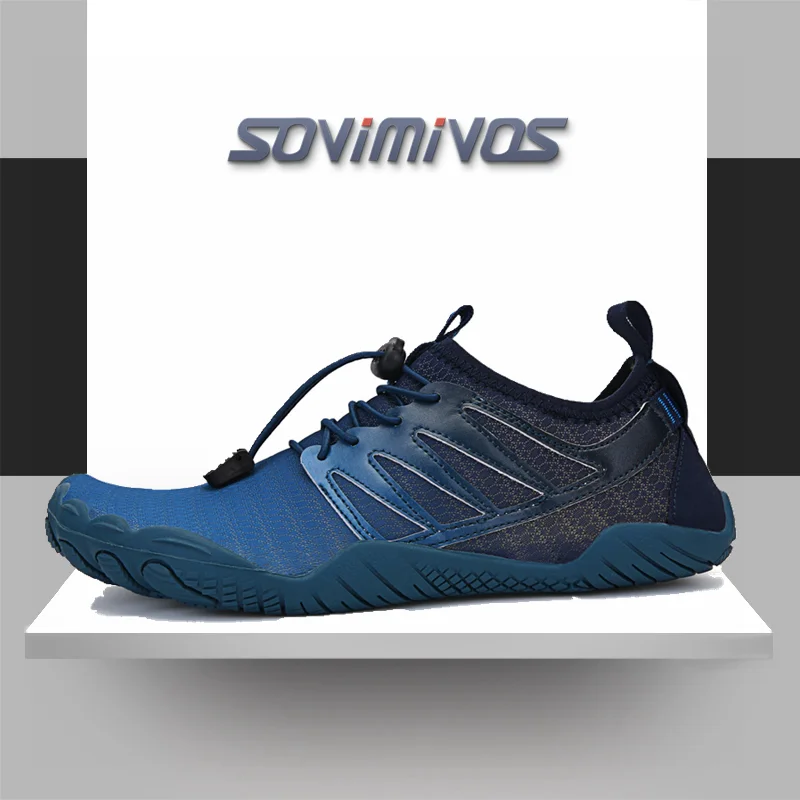 Mens Barefoot Five Fingers Shoes Summer Running Shoes for Women Outdoor Lightweight Quick Aqua Fitness Sports Sneakers