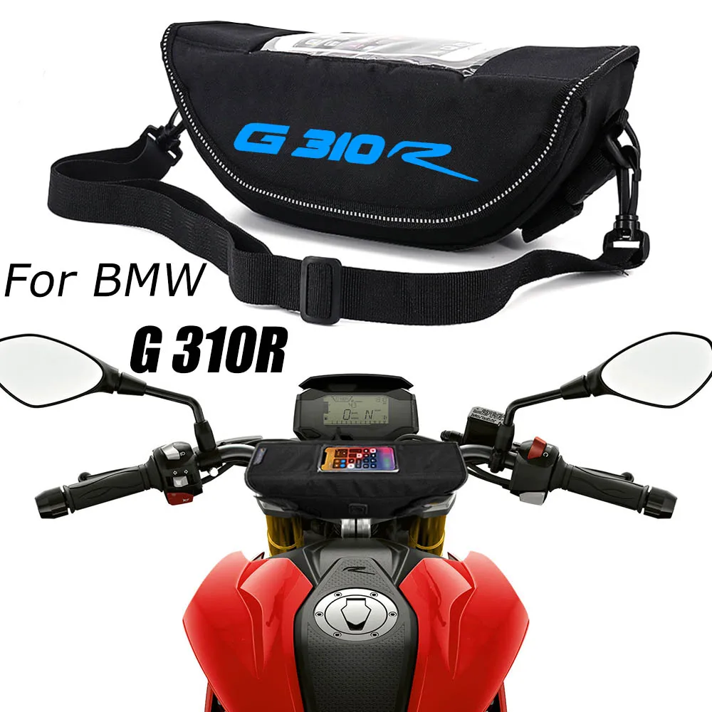 For BMW G310R bmw G 310R G310 R G 310 R g310r g 310r Motorcycle accessory  Waterproof And Dustproof Handlebar Storage Bag for bmw g310r g310 r g 310 r 2017 2020 motorcycle 7 8 22mm universal handlebar grips guard brake clutch levers guard protector