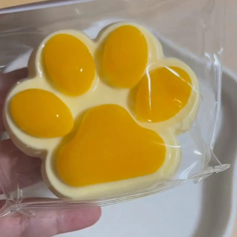 Simulation Cat Paw Toy Silicone Slow Rebound Pinch Decompression Toy Stress Release Vent
