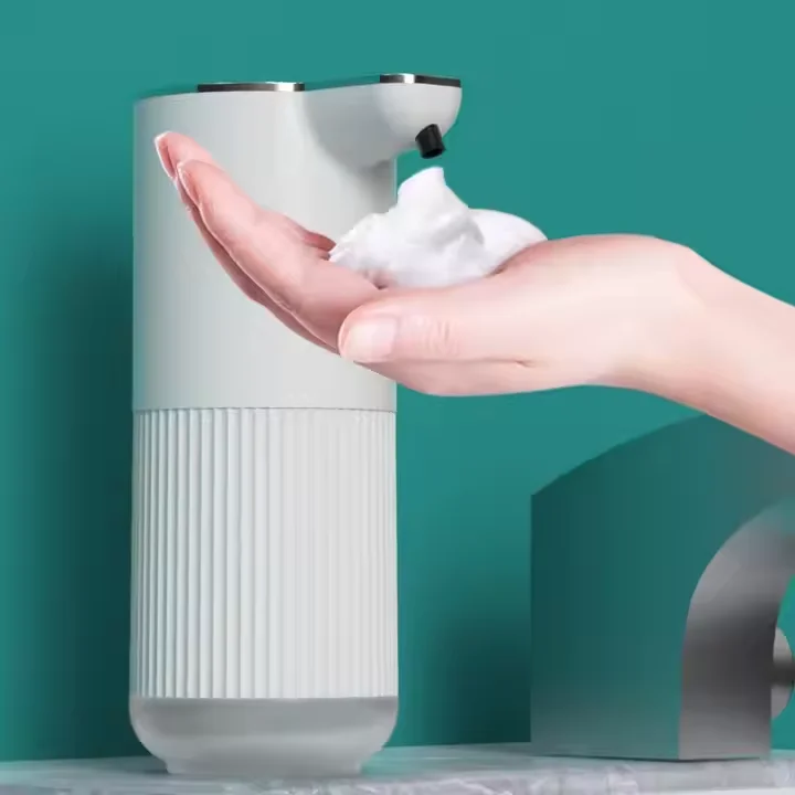 Automatic Infrared Sensor Soap Dispenser Hand Sanitizer Dispenser Wall Mounted Bathroom Kitchen 4-speed Adjustable Rechargeable