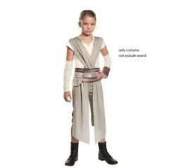 Children's Black Warrior Cape & Mask Costume Set - S (Girl)