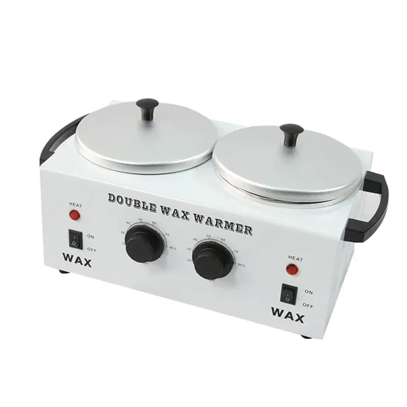 Professional Double Furnace Wax Heater Hair Removal Skin Care Machine SPA Tool Paraffin Wax Warmer 4