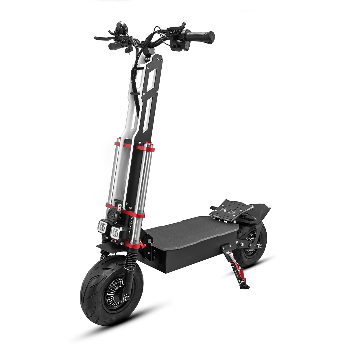 K8 China warehouse high power 3000W*2 dual motor electric scooter 60V 38AH lithium battery high endurance speed 80km/h