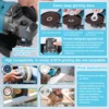 21V 125mm M14 Brushless Angle Grinder Grinding Tool Cutting Machine Power Tool for Cutting Polishing Ceramic Tile Wood Stone 6