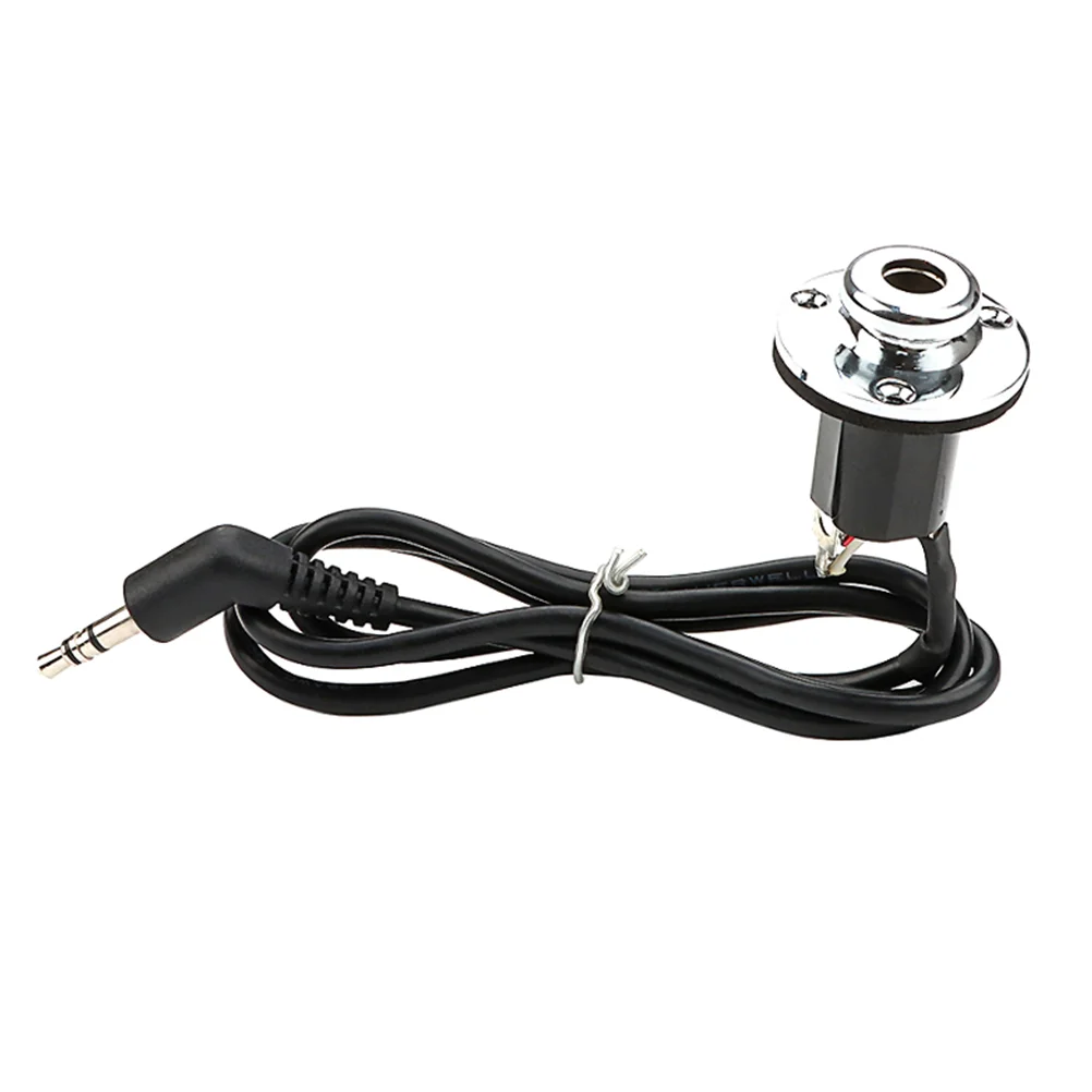 

Plug Guitar Pickups 1/4" End Pin Female Jack Socket Output for Metal Supply Input 635mm to 35mm
