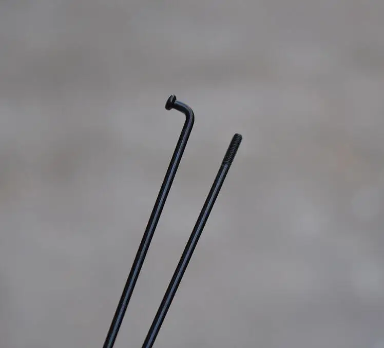 Bicycle Spokes Set Bicycle Spokes 13G Diameter 2.3mm Length 102-256mm #45 Steel Nipples 10 pcs/lot