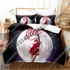 New JENNIE MANTRA Bedding Set Single Twin Full Queen King Size Bed Set Adult Kid Bedroom Duvetcover Sets Anime Bed 2