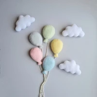 Baby Photography Props Felt Cloud/Balloon Photo Background Props Newborn Photostudio Backdrop Posing Props Accessories 4