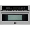 FORNO Capoliveri 30 Inch Stainless-Steel 1000 Watts Microwave Drawer 1.2 cu.ft. 1