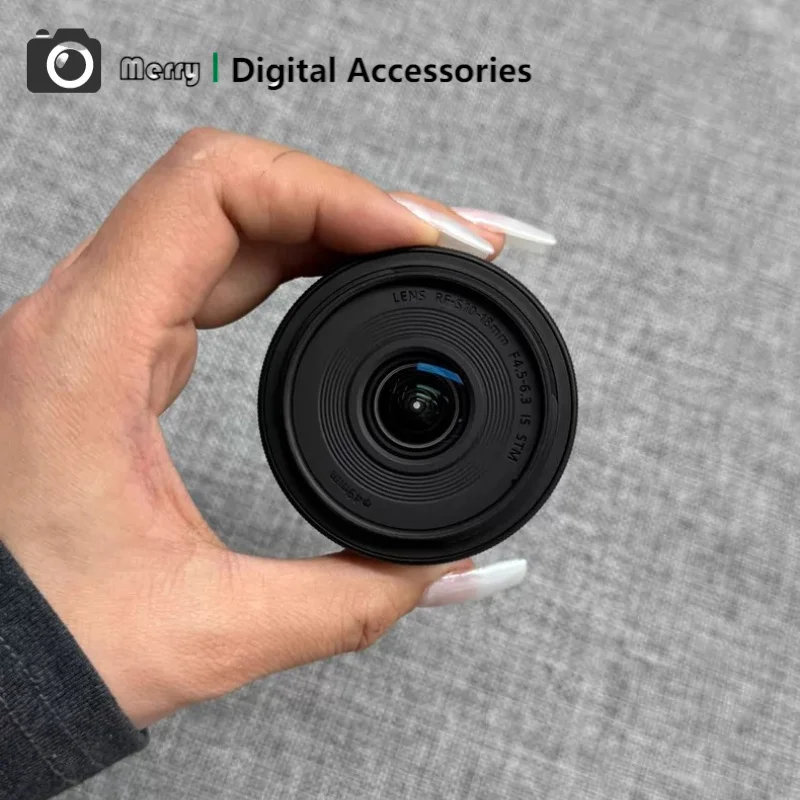 캐논 RF-S 10-18mm F4.5-6.3 IS STM 손떨림 방지 초광각 렌즈 (캐논 R50 R10 R7 R8 R100 미러리스 카메라용) 95% 새 상품