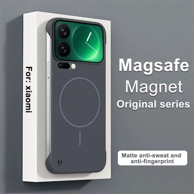 Ultra Thin Frameless Magnetic Cooling Case with Matte Finish