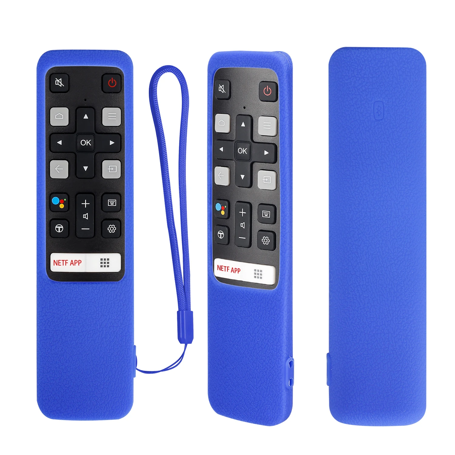 Voice Remote Control Protective Case for TCL Android 4K Smart TVs