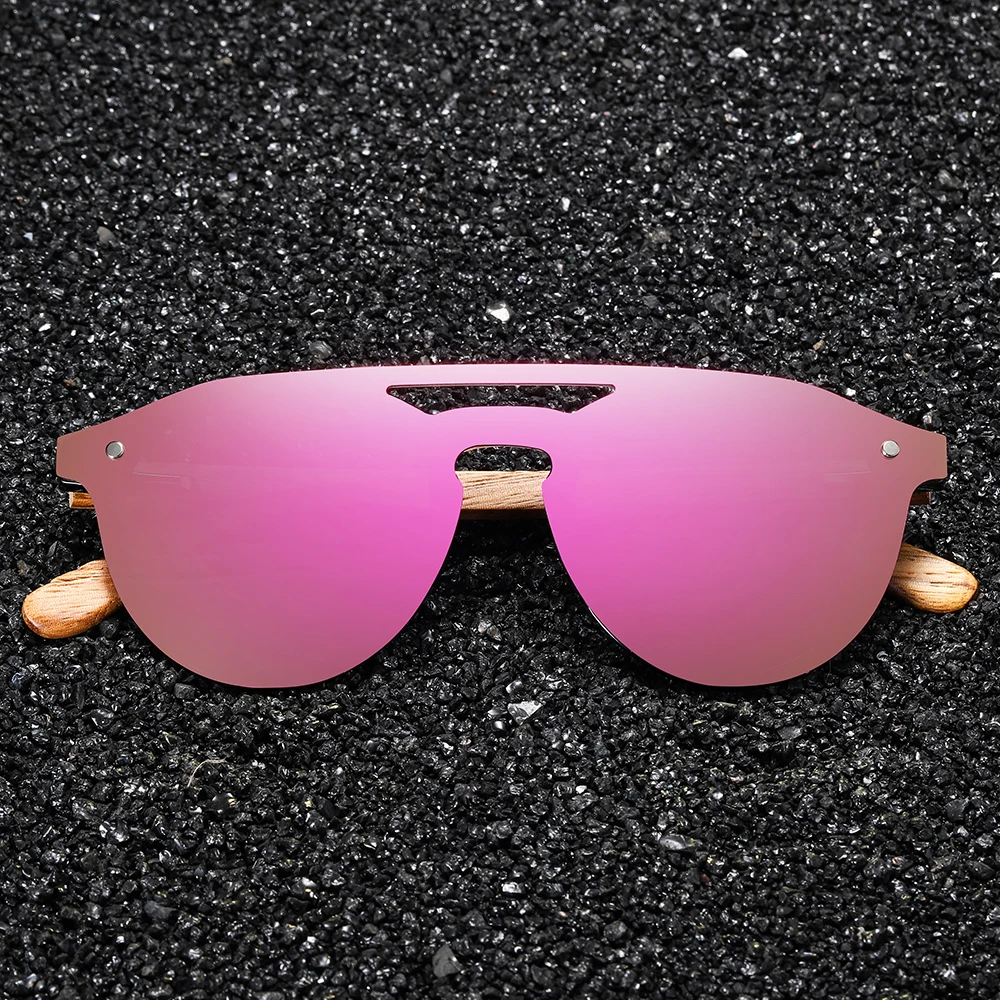 TruWood Wooden Polarized Sunglasses for Men Women