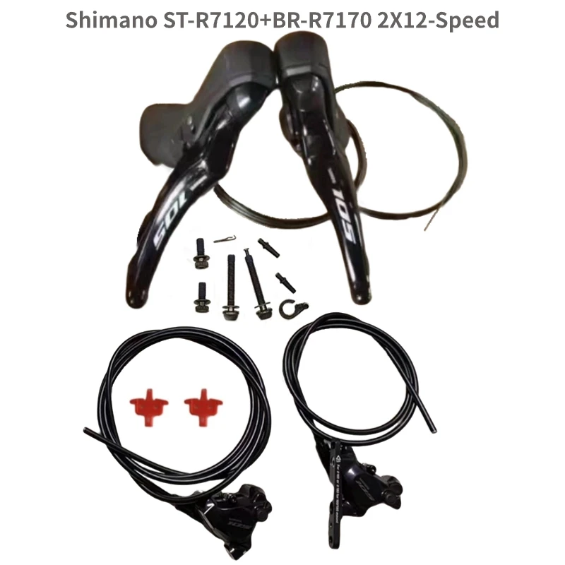 Shimano-油圧式ディスクブレーキ,ロードバイクパーツ,105,r7120