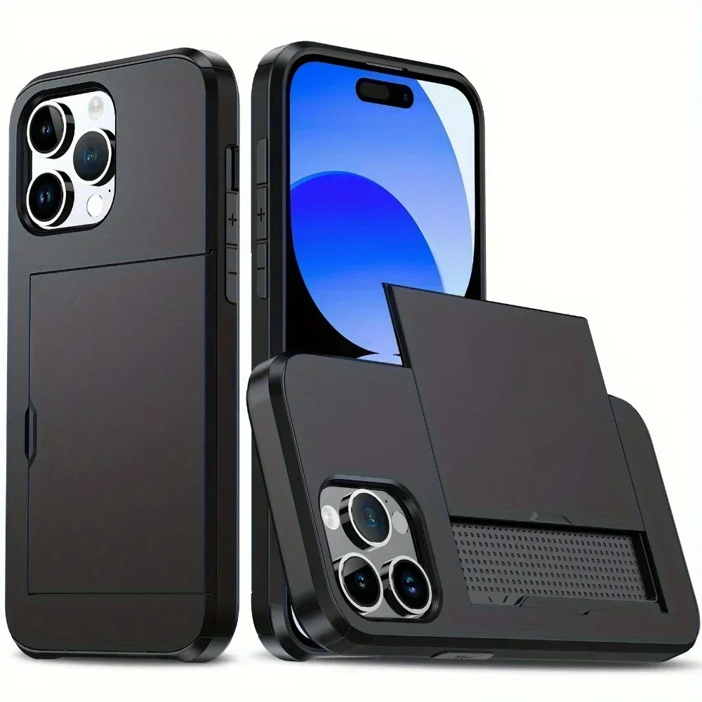 Sleek Cardholder Phone Case with Card Slots Cover