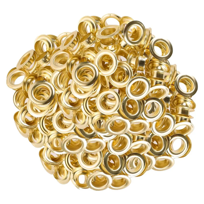 Upgraded Grommet Tool Kit Grommet & Washer Kit 500Pcs, 2 Grommets Kit, Suitable For Leather Bags Banner