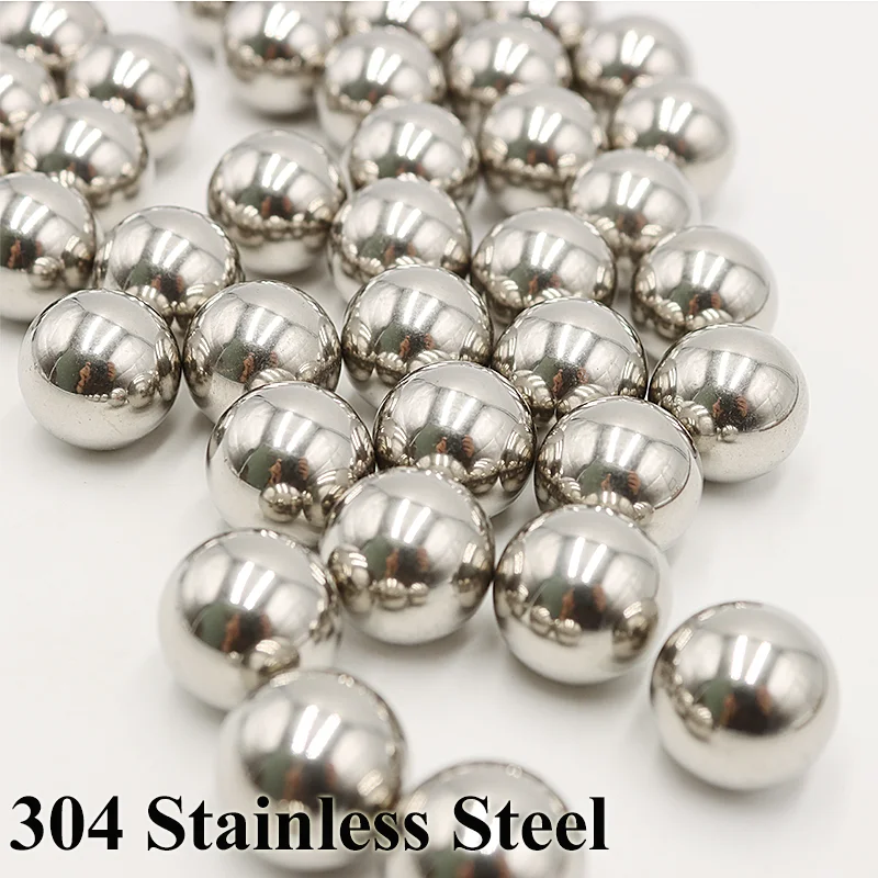 Solid Precision Stainless Steel Ball Set: Durable Bearings for Bicycles, Scooters, and Slingshots