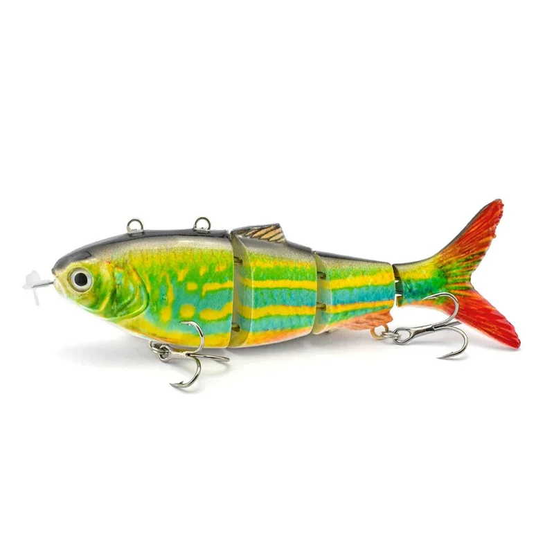 Leurre De Pêche Robotique Rechargeable USB - Appât Électrique Avec LED Pour Eau Douce/Salée